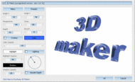 3D Maker screenshot